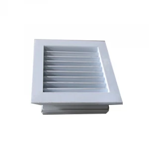 HVAC ABS&amp;aluminum alloy ventilation blinds return air filter outlet return air outlet tuyere square diffuser 3c multi leaf smoke
