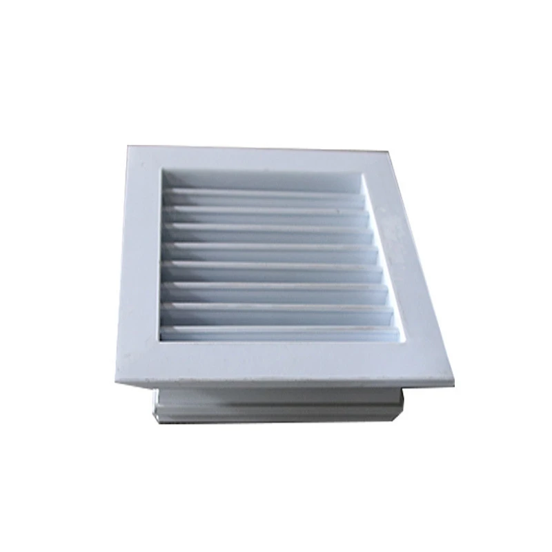 HVAC ABS&amp;aluminum alloy ventilation blinds return air filter outlet return air outlet tuyere square diffuser 3c multi leaf smoke