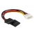 Import IDE/Molex/IP4/4-pin to SATA Power 15-pin Connector Converter Adapter Cable assembly in wire harness from China