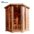 Import imported solid wood good quality 2 person far infrared sauna room from China