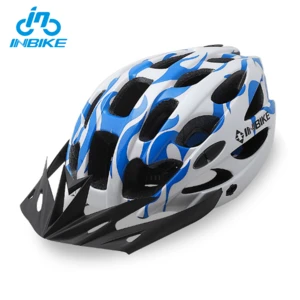 INBIKE High Quality PC Custom Road Mountain Bike Cheap Bicycle Helmet