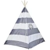 Indian star camping wood rods 4 poles cotton canvas cloth kids teepee tent