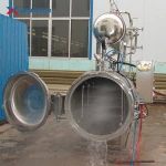 industrial autoclave machine for food sterilization