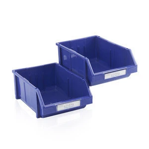 Industrial warehouse stack stackable plastic used parts picking storage boxes bins