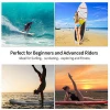 Inflatable Floating Yoga Air Mat Inflatable SUP Stand Up Paddle Board, Inflatable SUP Board, iSUP Package with All Accessories
