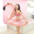 Import Instagram Hot Rose Gold Flamingo Swimming Ring Thickened 120 Firebird Water Ring Under the Armpit from China