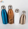 insulated stainless steel vacuum cup flask/cola shaped water bottle