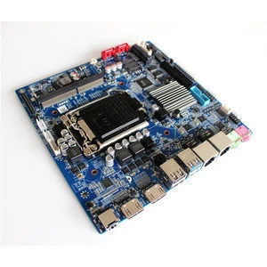 Intel Mini-ITX Embedded Industrial Motherboard with 6th Gen.Skylake 1151 CPU H110 or B150 based with 2 Ethernet Ports 6 COM
