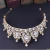 Import Jachon White Crystal Crown Bridal Prom Wedding Tiara Rhinestones Princess Crown Bridal Hair Accessories from China