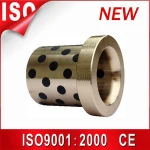 JDB-oilless bronze guide bush ,carton brass steel bearing ,flange copper drill bushing