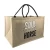 Import Jute tote bags with handles large burlap shopping custom jute tote bag from China