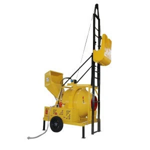 JZC350-DHL Concrete Mixing Machine With Lift Price / diesel concrete mixer Beton with lift / lifting ladder concrete mixer