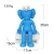 Import Kaw Pink Bearbrick Sitting Figure resin craft home Decoration Figurines from China