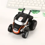 kids vehicle toys mini dancing 2.4g rc stunt car with light  HQ1004
