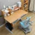 Import Kids wood study desk and chair Ergonomic children furniture sets children study tables from China