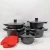 Import kitchen appliances 12pcs dessini cookingware non stick aluminum cookware sets from China