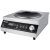 Import kitchen equipment multifunction stainless steel commercial induction cooker 3500W from China