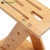 Import Kitchen z shaped powerful nature wood bamboo magnetic knife block magnet holder stand from China