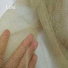 knitting hexagonal golden nylon net for dress, decorations