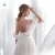 korea style off shoulder appliqued full length wedding dress 2018 bridal gowns