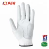 Korean Mens Cabretta Leather Palm Patch and Thumb Golf Gloves Compression Fits Mens Golf Gloves