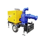 Large Flow Centrifugal Pump Mobile Pump Truck Flood Prevention and Drainage Trailer Pump Convenient, Efficient and Movable