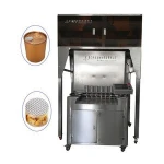 Latest automatic nuts snacks granule weighing filling packing granule can filling machine