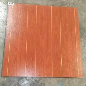 Latest Design 600x600mm Ceramic Digital Wood Red Wood Polished Floor Tiles Matt Finish Home Interior Outdoor High Quality Glazed