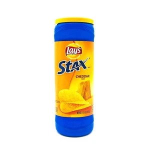 LAY&#039;S Stax Potato Chip Crispy Golden Baked Snack Food 156G