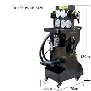 LD-98 B plus CE approval mobile dust collector for car care equipment