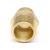 Import Lead Free Brass plumbing female Thread Hexagonal Connectors Pipe Fitting brass male connector fitting from China