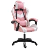 Leather modern computer racing gamer chairs gaming chair with footrest