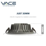 LED COB 7W 10W 20W 30W 40W Aluminum Heat Sink IP20 Ceiling Downlight  Recessed Downlight with 3 years warrenty