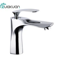 led color changing waterfall bathroom faucet without batteries
