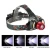 Import LED Rechargeable 18650 headlight Waterproof Hard Hat Light Bright Head Lights Camping Running headlamps from China
