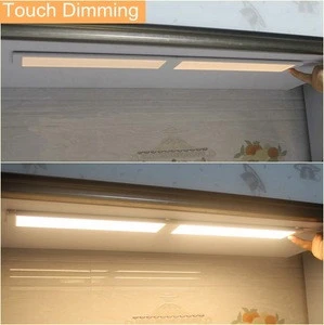 LED Touch Dimming Sensor Under Cabinet Light 8mm Slim Linkable