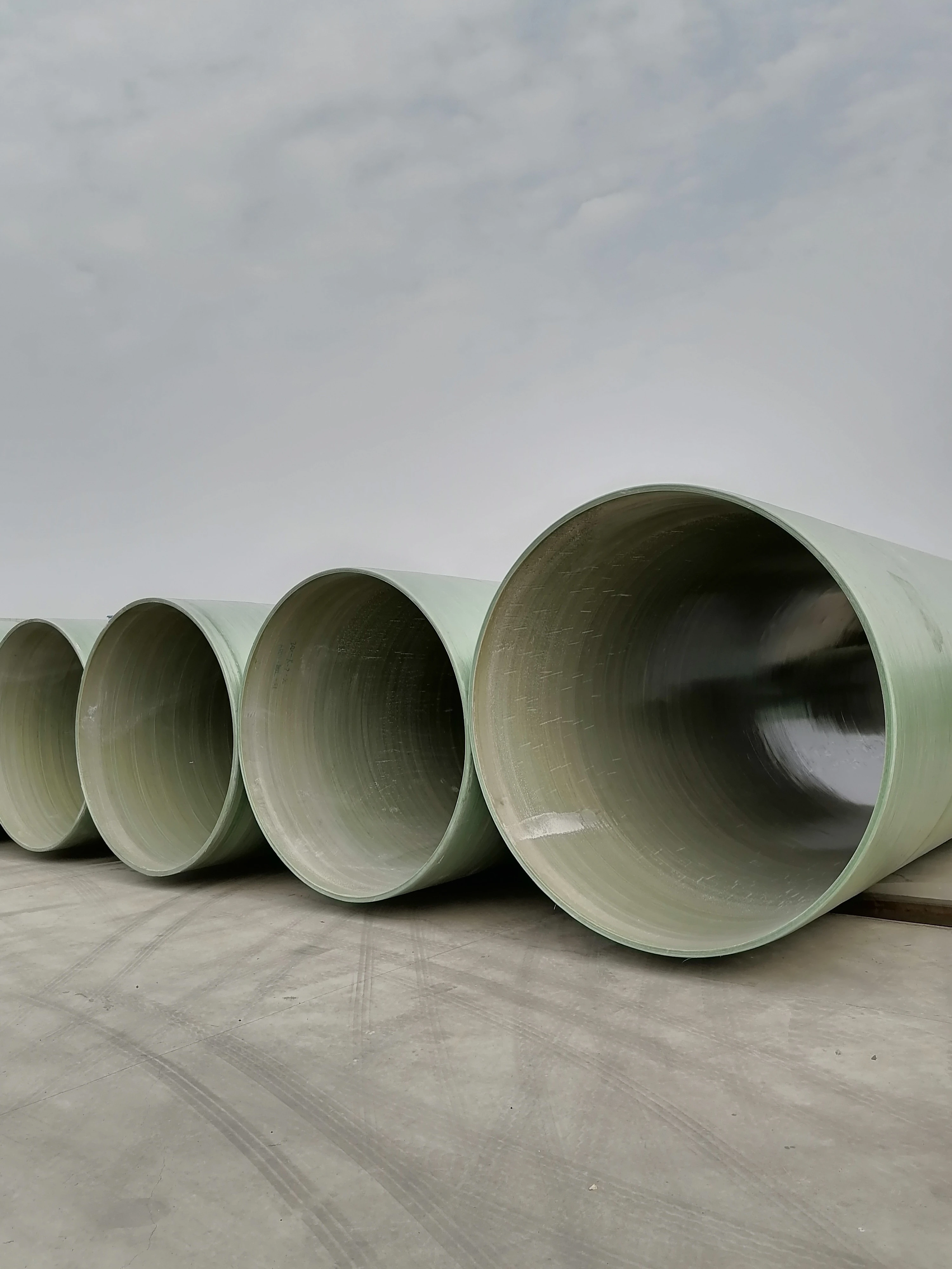 Lianzhong Brand multipurpose  FRP GRP fiberglass reinforced plastics pipe with high strength