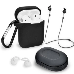 Lightweight Portable Rubber Protective Cover Case For Airpod Case Silicone Wireless Earphone Accessory For Apple Airpod Case