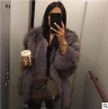 long  women faux fur coats for woman trendy