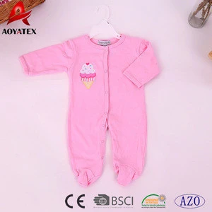 lovely unisex long sleeve infant clothing baby rompers