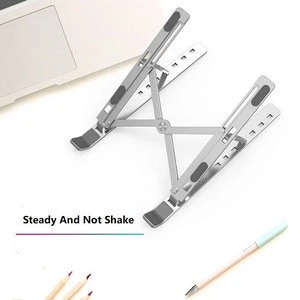 Lower Price Computer Accessories Tablet Pc Notebook Computer Mount Holder The Aluminum Alloy Stents