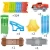 Import Luminous railcar electric car race track toy from China