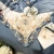 Import luxury african lace queen embroider duvet covers bed linen set from China