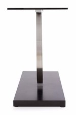 Luxury lobby glass console table