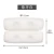 Import Luxury PVC 3D waterproof sponge bathtub bath pillow With Suction Cups from China