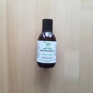 MADE IN CANADA: 100% Natural Baby Massage Oil