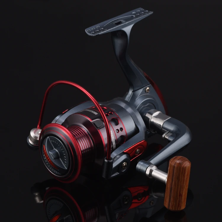 Made In China Superior Quality Red Metal  Spinning fishing reels and fishing
