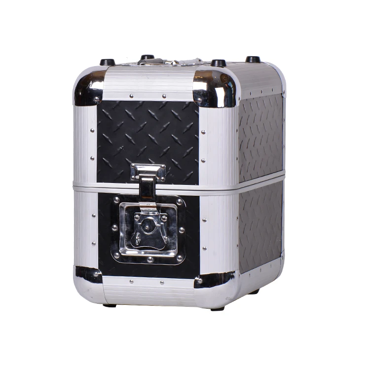 Made In Foshan Flight Case Lockable Aluminum Tool Box Instrument Carrying Case