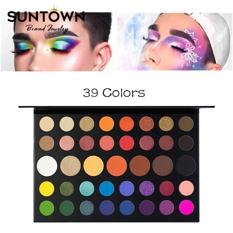 Make Up Wholesale 39 Colors Lidschatten Pallete Eyeshadow Kit Maquiagem Completa Cosmetic Makeup Gratis New Valentine Makeup