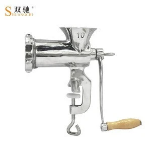 Manual meat grinder stainless steel industrial meat cutter home use hot sale